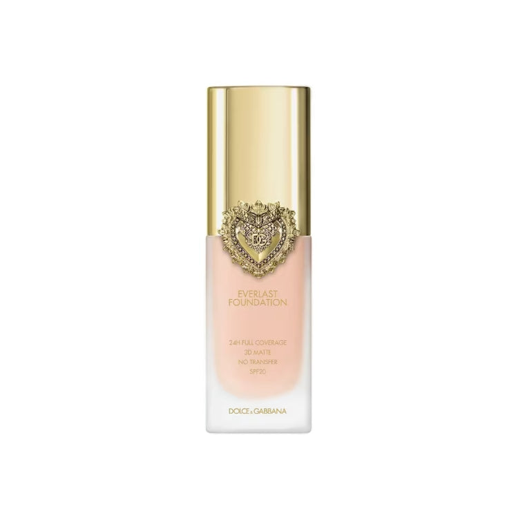Dolce & Gabbana - Everlast Foundation - 24H Full Coverage - 3D Matte - No Transfer - SPF 20