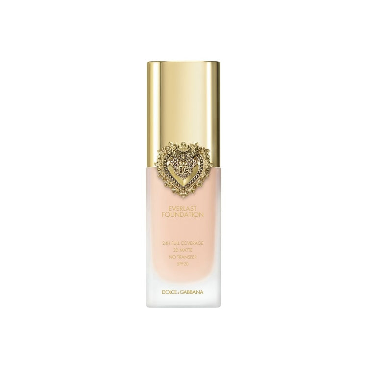 Dolce & Gabbana - Everlast Foundation - 24H Full Coverage - 3D Matte - No Transfer - SPF 20