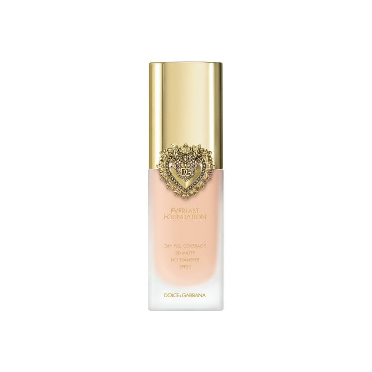 Dolce & Gabbana - Everlast Foundation - 24H Full Coverage - 3D Matte - No Transfer - SPF 20