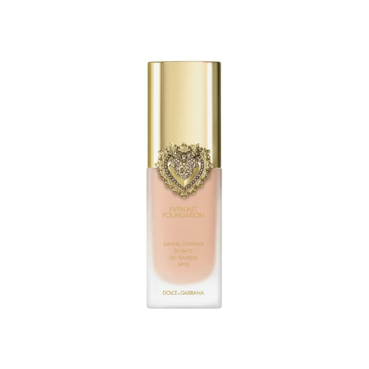 Dolce & Gabbana - Everlast Foundation - 24H Full Coverage - 3D Matte - No Transfer - SPF 20