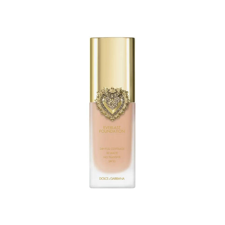 Dolce & Gabbana - Everlast Foundation - 24H Full Coverage - 3D Matte - No Transfer - SPF 20