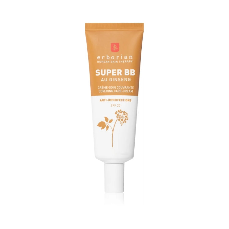 Erborian - Korean Skin Therapy - Super BB Concealer - Au Ginseng - Crème-Soin Couvrante - Covering Care-Cream - Anti-Imperfections - SPF 20