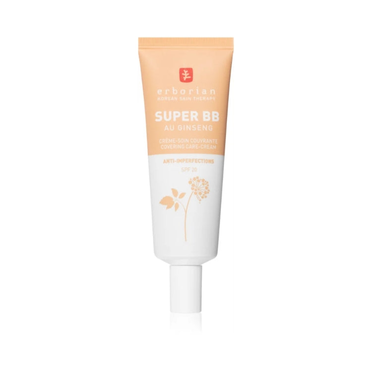 Erborian - Korean Skin Therapy - Super BB Concealer - Au Ginseng - Crème-Soin Couvrante - Covering Care-Cream - Anti-Imperfections - SPF 20