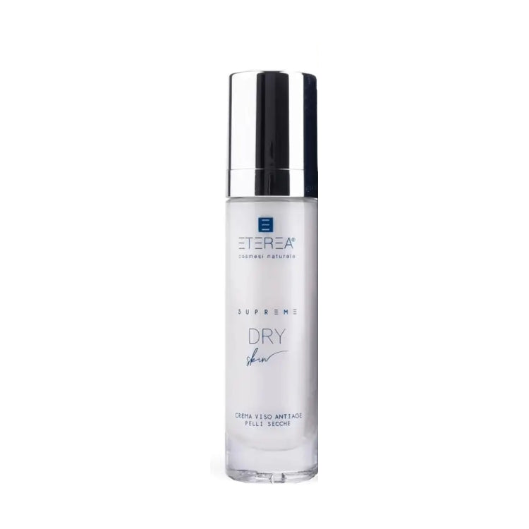 Eterea Cosmesi Naturale - Supreme - Dry Skin - Crema Viso Anti Age - Pelli Secche