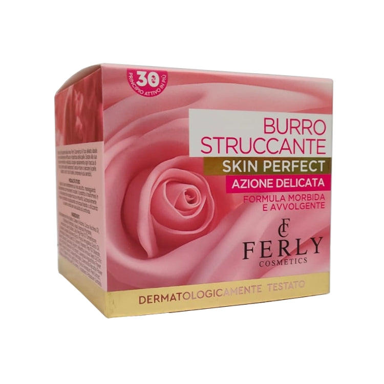 Ferly Cosmetics - Skin Perfect - Burro Struccante - Azione Delicata - Formula Morbida & Avvolgente - Self Care - Dermatologicamente Testato