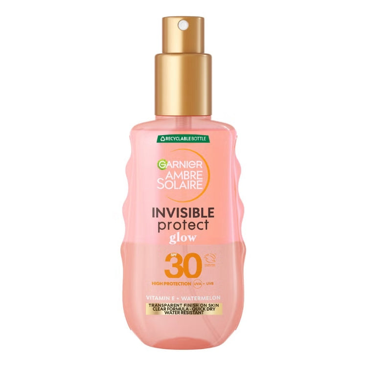 Garnier - Ambre Solaire - Invisible Protect Glow - Vitamin E + Watermelon - SPF 30