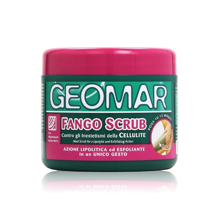 Geomar - Fango Scrub - Contro Gli Inestetismi Della Cellulite - Azione Lipotica Ed Esfoliante In Un Unico Gesto