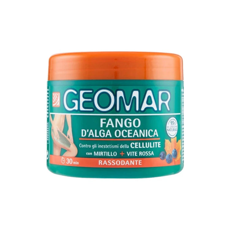 Geomar - Fango D'Alga Oceanica - Contro Gli Inestetismi Della Cellulite - Con Mirtillo + Vite Rossa - 30 Minuti Rassodante
