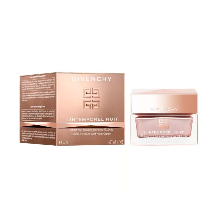 Givenchy - L'Intemporel - Crème Nuit Mousse - Junesse Globale - Global Youth All-Soft Night Cream