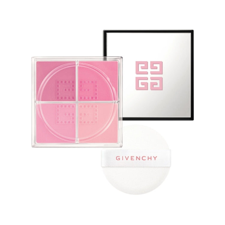 Givenchy - Prisme Libre Blush - Blush Poudre Libre 4 Couleurs - 4-Color Loose Powder Blush