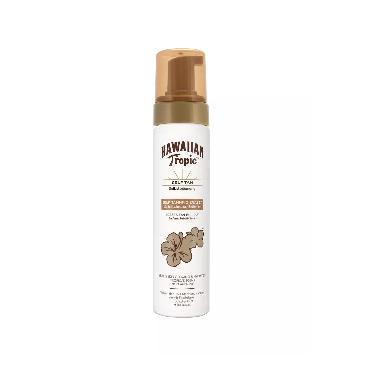 Hawaiian Tropic - Self Tan - Self Tanning Eraser - Leaves Skin Glowing & Hydrated - Tropical Scent Non Abrasive