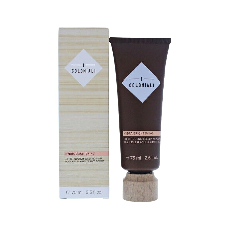 I Coloniali - Hydra Brightening - Thirst Quench Sleeping Mask - Black Rice & Angelica Root Extract