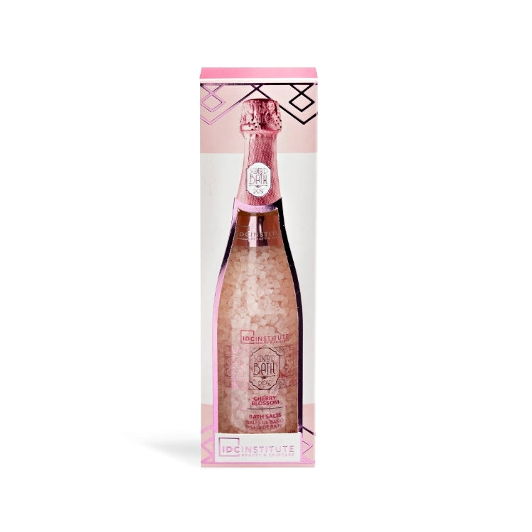 Idc Institute - Scented Bath Rose - Cherry Blossom - Bath Salts - Sales de Baño - Sels De Bain