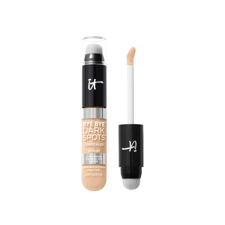 It Cosmetics - Bye Bye Dark Spots - Correcteur + Serum - Couvrance Moyenne Modulable - Finition Naturelle