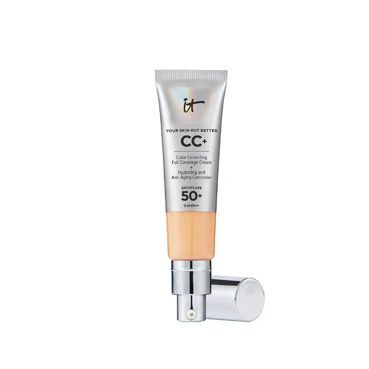 It Cosmetics - Your Skin But Better - CC+ - Color Correcting Full Coverage Cream +  Hydrating And Anti-Aging Concealer - SPF 50+