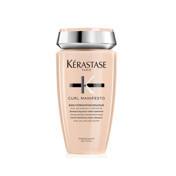 Kérastase - Curl Manifesto - Bain Hydratation Doucer Miel De Manuka + Céramide - Shampooing Doux Crème Hydratant - Cheveux Bouclés Très Bouclés Et Crépus - Gentle Hydrating Creamy Shampoo System - Curly Very Curly And Coily Hair