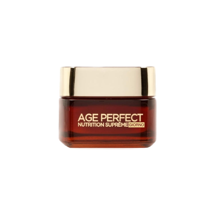 L'Oréal Paris - Age Perfect - Nutrition Suprême - Crema Viso Riparatrice Giorno - Tonifica + Distende - Miele Di Manuka + Calcio B5 - Pelli Mature & Secche