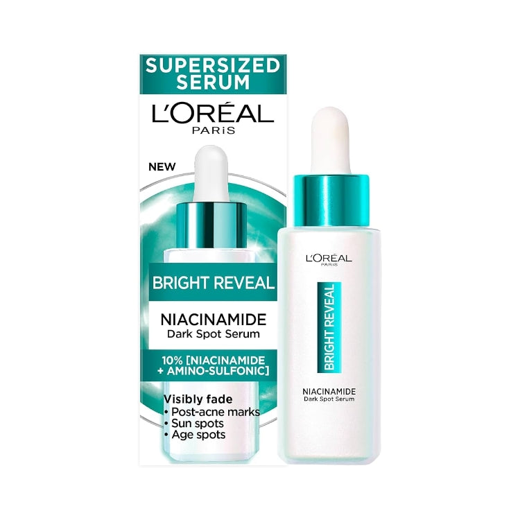 L'Oréal Paris - Bright Reveal - Niacinamide Siero Anti-Macchie - 10% Niacinamide + Ammino-Solfonico