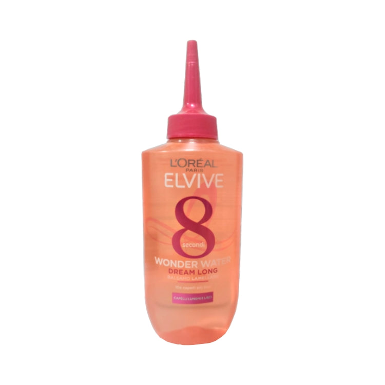 L'Oréal Paris - Elvive - 8 Secondi - Wonder Water - Dream Long - Balsamo Lamellare - 10x Capelli Più Lisci - Capelli Lunghi & Lisci