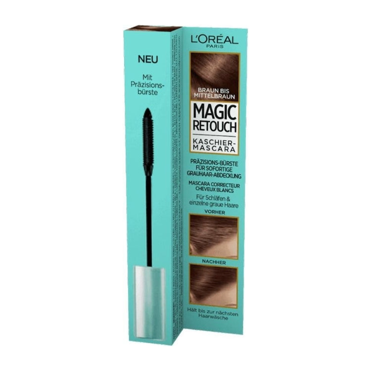 L'Oréal Paris - Magic Retouch Mascara - Mascara Corrector - Cheveux Blancs - Mascara Per Capelli Bianchi