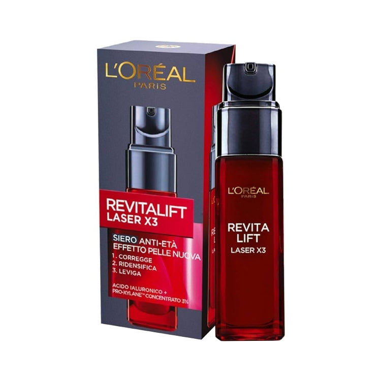 L'Oréal Paris - Revitalift Laser X3 - Siero Anti-Età Effetto Pelle Nuova