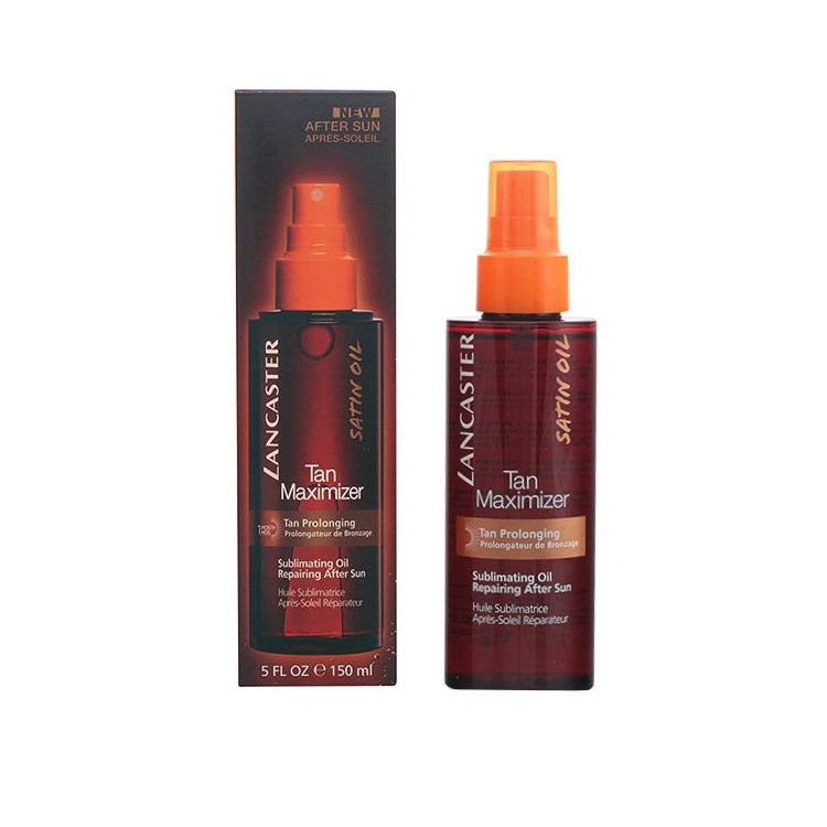 Lancaster - After Sun - Tan Maximizer - Tan Prolonging - Prolongateur De Bronzage - Sublimating Oil Repairing After Sun - Huile Sublimatrice Après-Soleil Réparateur