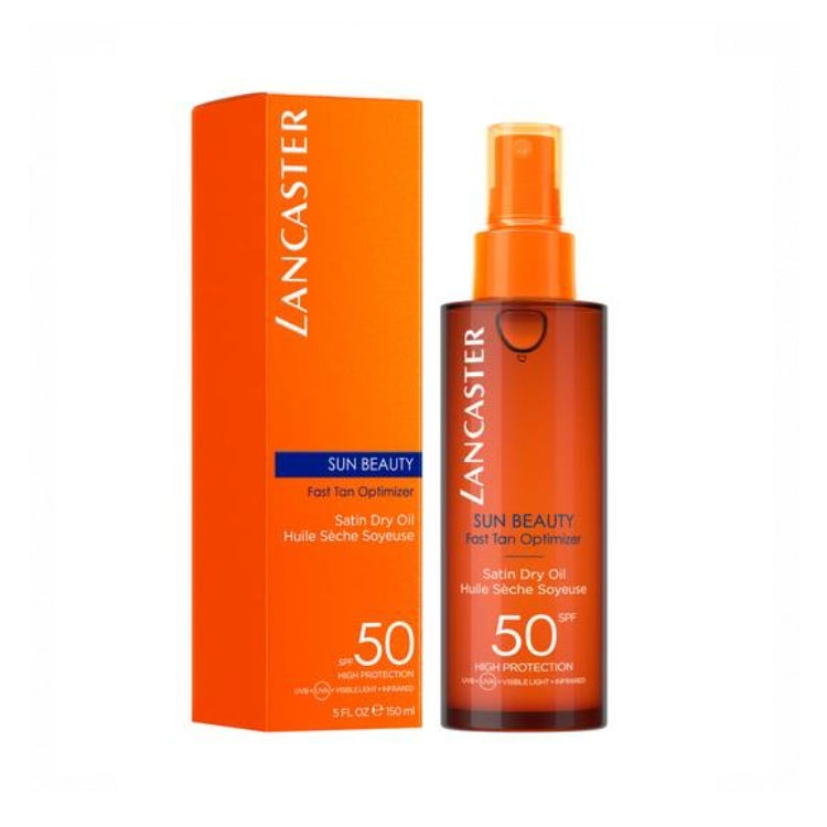 Lancaster - Sun Beauty - Fast Tan Optimizer - Satin Dry Oil - Huile Sèche Soyeuse