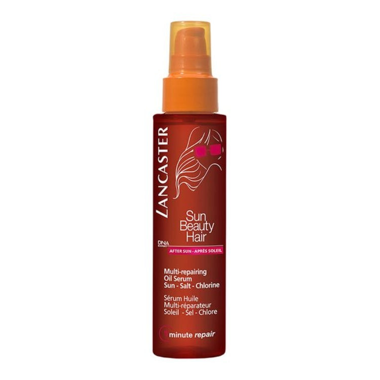 Lancaster - Sun Beauty Hair - After Sun-Après Soleil - Multi-Repairing Oil Serum - Sun-Salt-Chlorine - Sérum Huile Multi-Réparateur - Soleil-Sel-Chlore - 1 Minute Repair