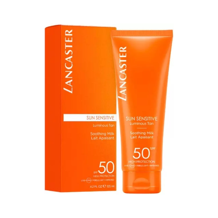 Lancaster - Sun Sensitive - Luminous Tan - Soothing Milk - Lait Apaisant - SPF 50