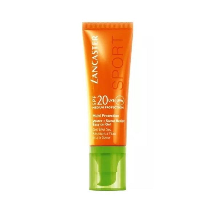 Lancaster - Sun Sport - Fast Dry - Multi Protection Water + Sweat Resist Easy On Gel - Gel Effet Sec Résistant À L'Eau Et À La Sueur - SPF 20