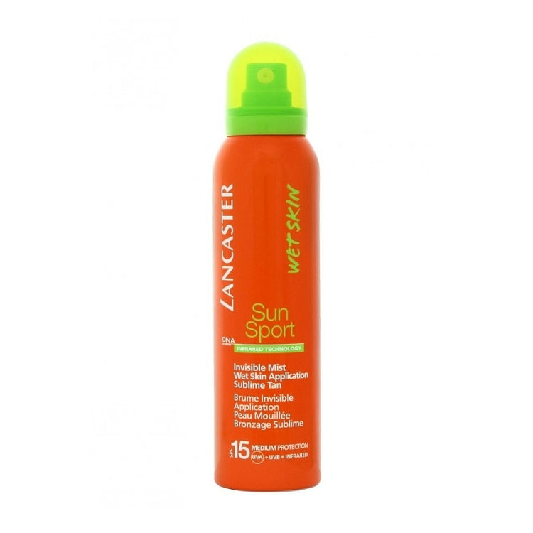 Lancaster - Wet Skin - Sun Sport - Infrared Technology - Invisible Mist Wet Skin Application Sublime Tan - Brume Invisible Application Peau Mouillée Bronzage Sublime - SPF 15