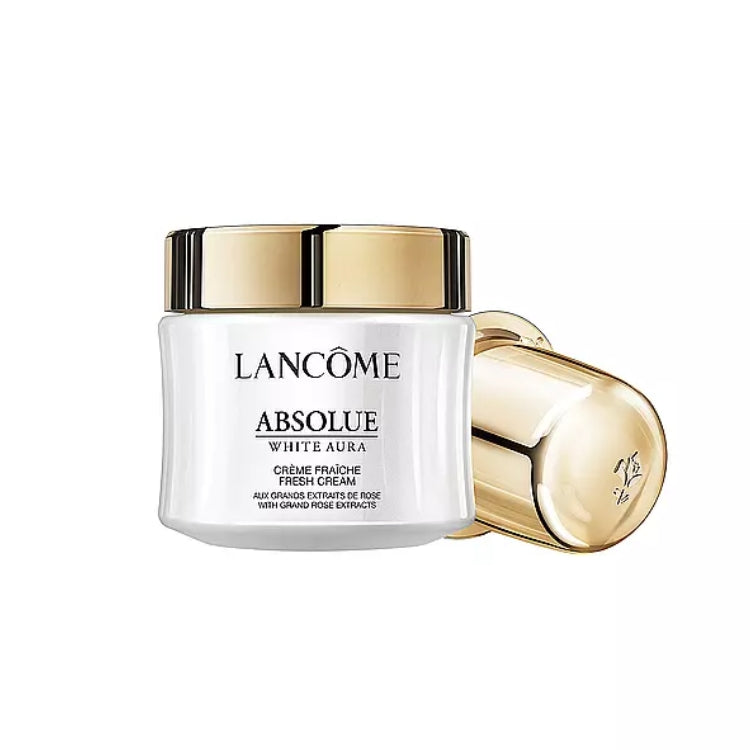 Lancôme - Absolue - White Aura - Crème Fraîche Régénérante Illuminatrice - Regenerating Brightening Fresh Cream - Aux Grands Extraits De Rose - With Grand Rose Extracts