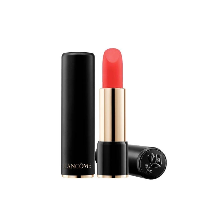 Lancôme - L'Absolu Rouge - Drama Matte - Rouge Ultra Mat Tenue & Confort - Couleurs Saturées - Ultra Matte Lipstick Longwear & Comfort - Full Pigment Color