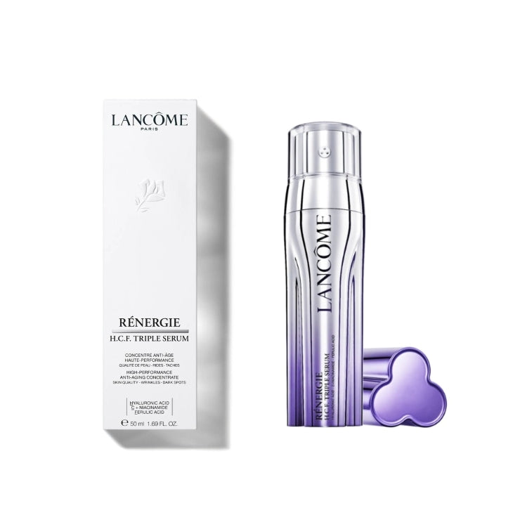 Lancôme - Rénergie - H.C.F. Triple Serum - Hyaluronic Acid - C+Niacinamide - Ferulic Acid - Concentré Anti-Âge Haute Performance - High-Performance Anti-Aging Concentrate