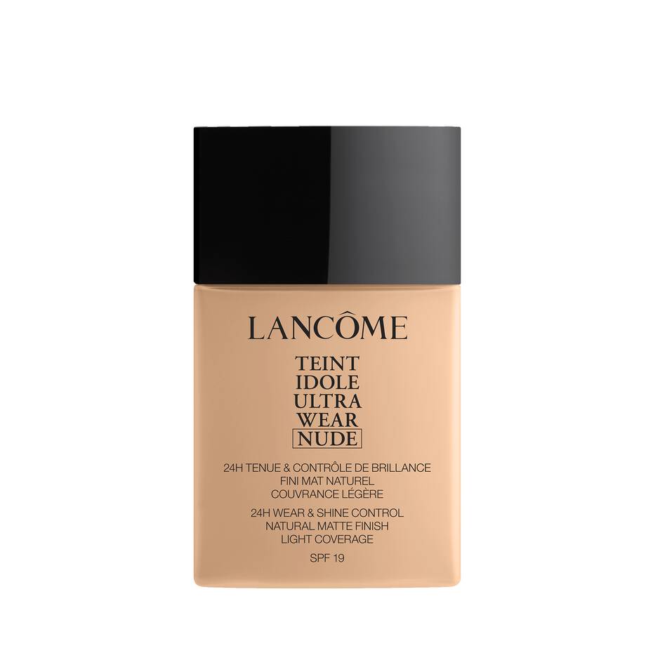 Lancôme - Teint Idole Ultra Wear Nude - 24H Tenue & Contrôle De Brillance - Fin Mat Naturel Couvrance Légère - 24H Wear & Shine Control Natural Matte Finish - Light Coverage - SPF 19