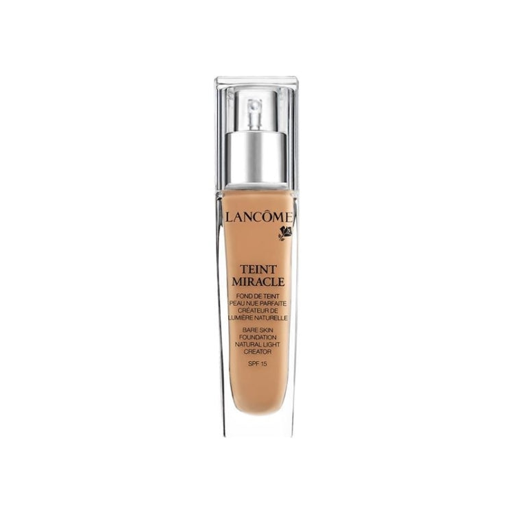 Lancôme - Teint Miracle - Fond de Teint Peau Nue Parfaite - Créateur De Lumiere Naturelle - Bare Skin Foundation - Natural Light Creator - SPF 15