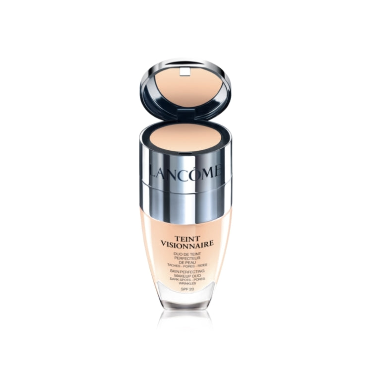 Lancôme - Teint Visionnaire - Duo De Teint Perfecteur De Peau - Taches-Pores-Rides - Skin Perfecting Makeup Duo - Dark Spots-Pores-Wrinkles - SPF 20