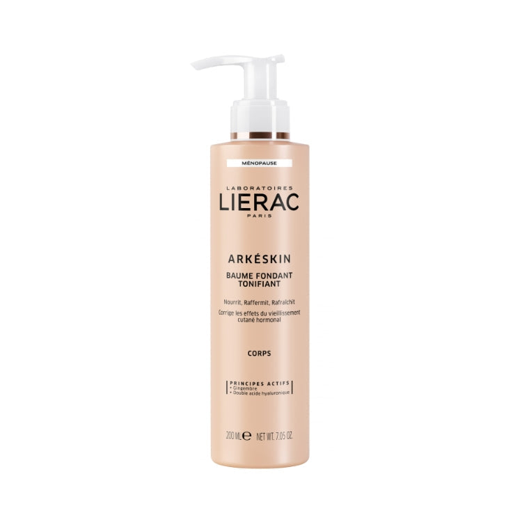 Lierac - Arkéskin - Baume Fondant Tonifiant - Nourrit-Raffermit-Rafraîchit - Corrige Les Effet Du Viellissement Cutané Hormonal - Corps