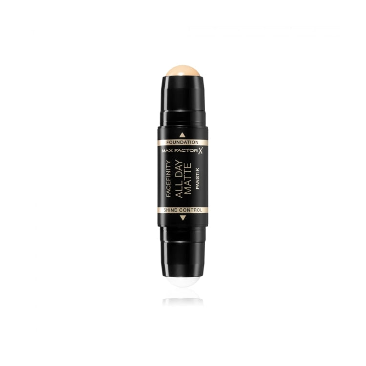 Max Factor - Face Finity All Day Matte Panstik - 2in1 Stick - Mattifying Primer + Longwear Foundation