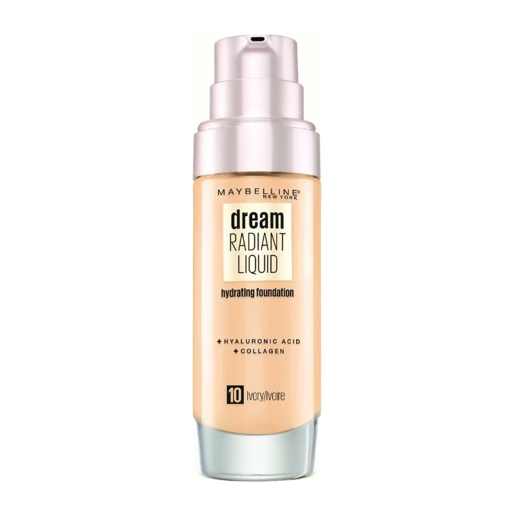 Maybelline New York - Dream Radiant Liquid - Fond De Teint Fluide Hydratant 12H