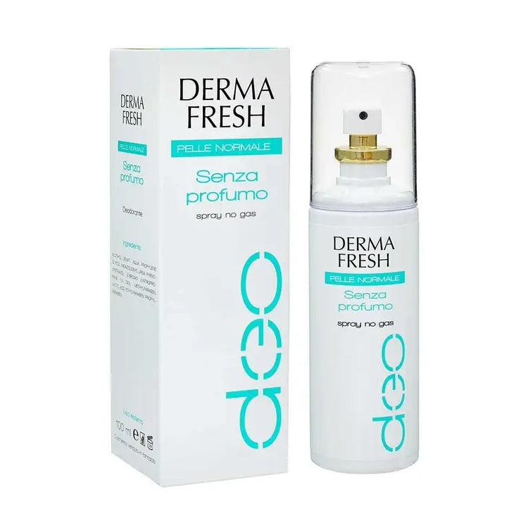 Derma Fresh - Pelle Normale - Senza Profumo - Spray No Gas - Deodorante