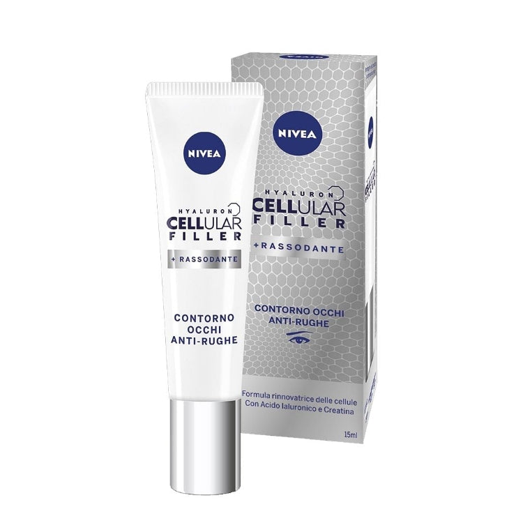 Nivea - Hyaluron Cellular Filler - Contorno Occhi Anti-Età Con Acido Ialuronico & Booster Di Collagene