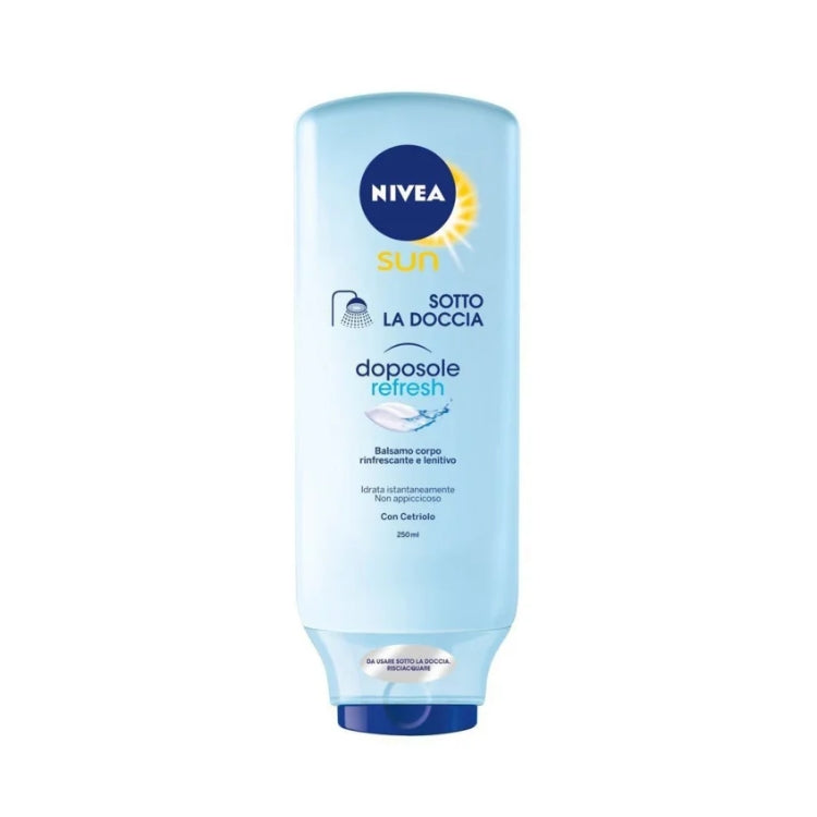 Nivea - Nivea Sun - Sotto La Doccia - Doposole Refresh - Balsamo Corpo Rinfrescante & Lenitivo - Idrata Istantaneamente - Non Appiccicoso