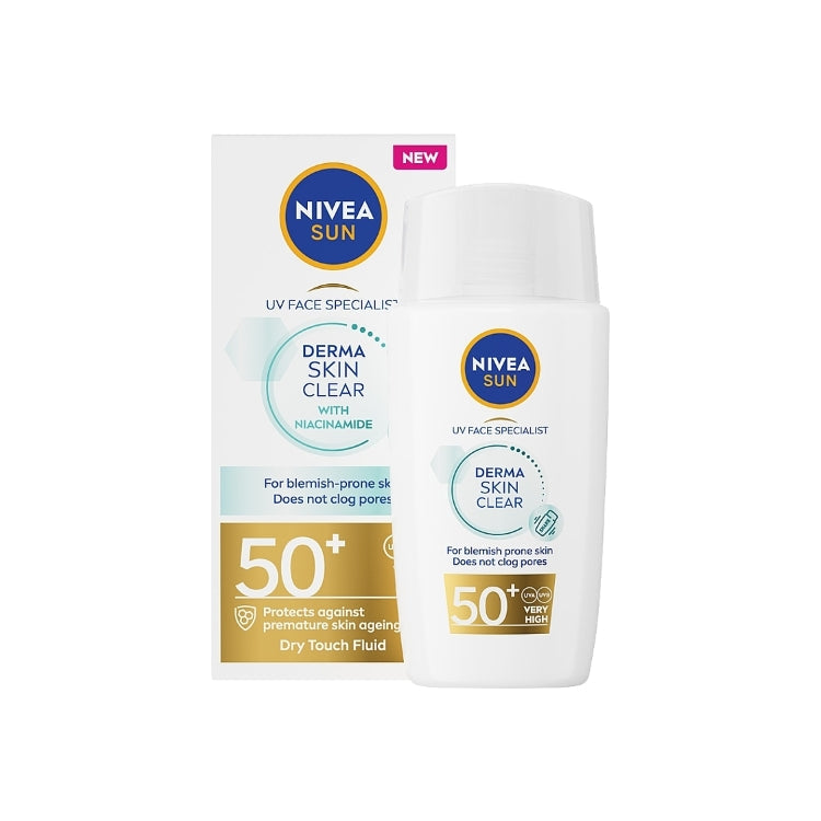 Nivea - Nivea Sun - UV Viso Specialist - Derma Skin Clear - Con Niacinamide - SPF 50+