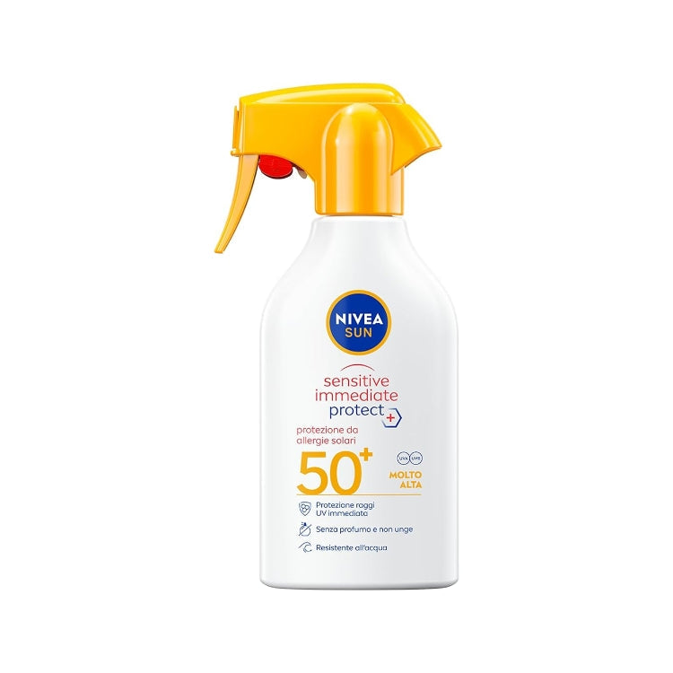 Nivea - Sun - Sensitive Immediate Protect - Protezione Da Allergie Solari - SPF 50+