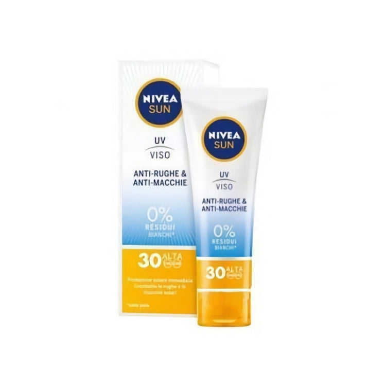 Nivea - Sun - UV Viso - Anti-Rughe & Anti-Macchie - 0% Residui Bianchi