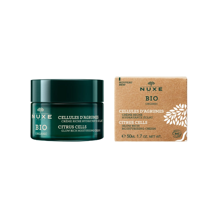 Nuxe - Bio Organic - Cellule Di Agrumi - Crema Ricca Idratante Illuminante - Cellules D'Agrumes - Crème Riche Hydratante Éclat