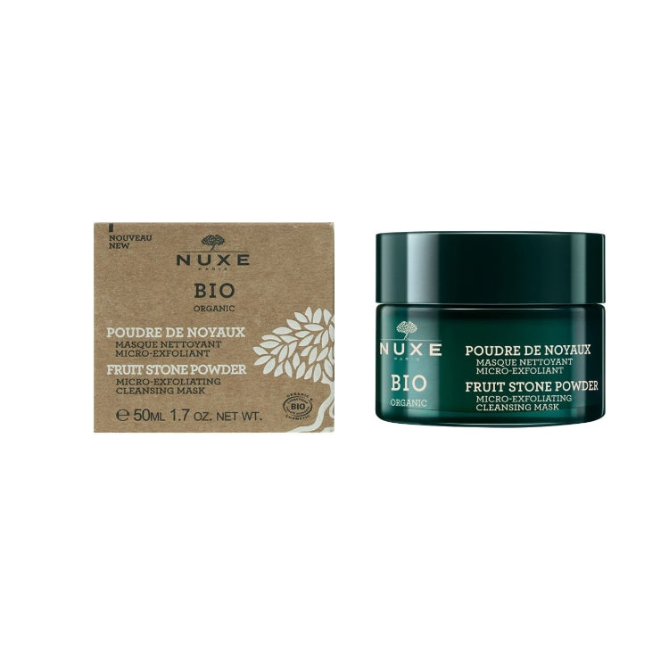 Nuxe - Bio Organic - Poudre De Noyaux - Masque Nettoyant Micro-Exfoliant - Fruit Stone Powder - Micro Exfolianting Cleasnsing Mask
