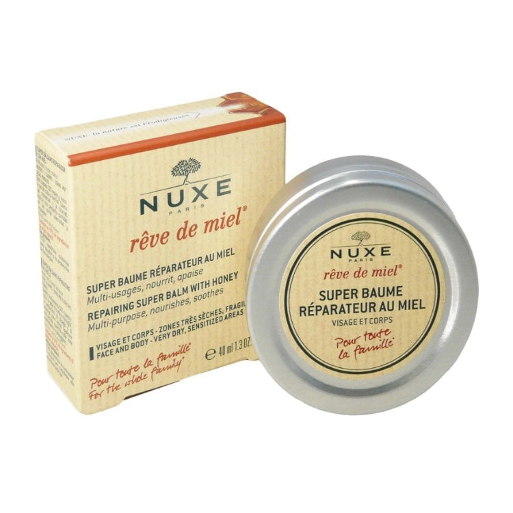 Nuxe - Rêve De Miel - Super Baume Reparateur Au Miel - Multi-Usage Nourrit Apaise - Repairing Super Balm With Honey - Multi-Purpose Nourishes Soothes - Visage Et Corps - Face And Body