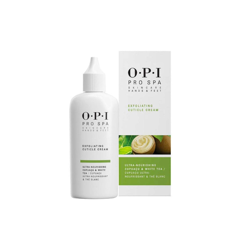 OPI - Pro Spa - Skin Care - Hands & Feet - Exfoliating Cuticle Cream - Ultra-Nourishing Cupuaçu & White Tea / Cupuaçu Ultra - Nourissant & Thé Blanc